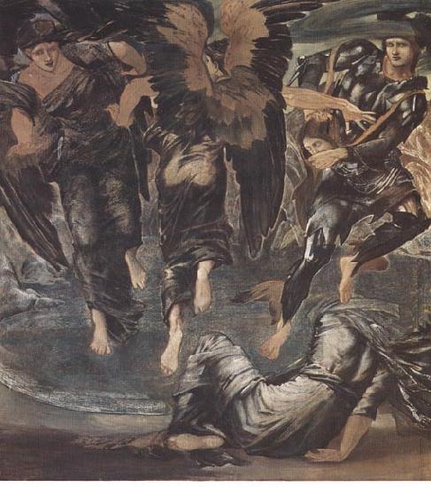 Edward Burne-Jones The Death of Medusa by Edward Burne Jones oil painting picture